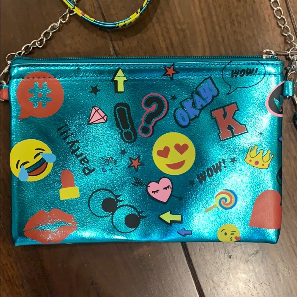 Emoji wristlet purse - Bari Lynn